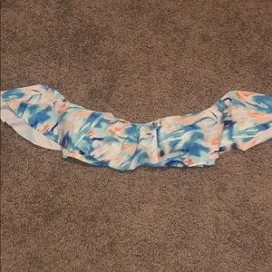 Off the shoulder bathing suit top